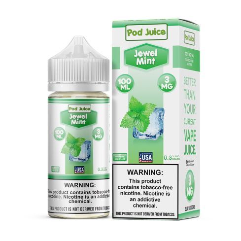 Jewel Mint - Pod Juice E-Liquid - 100ML