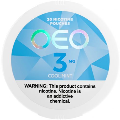 OEO Nicotine Pouches - Cool Mint - 20CT