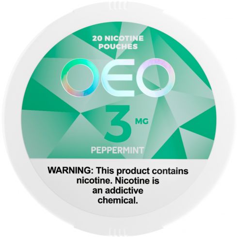 OEO Nicotine Pouches - Peppermint - 20CT