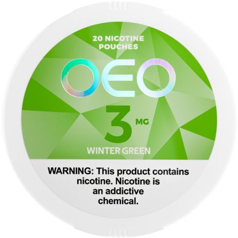 OEO Nicotine Pouches - Wintergreen - 20CT