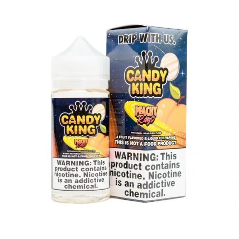 Candy King eJuice - Peachy Rings - 100ML