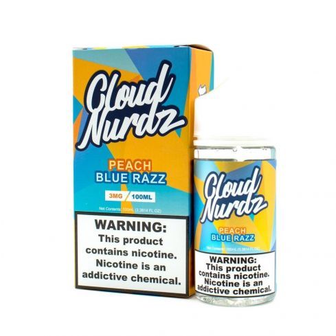 Cloud Nurdz - Peach Blue Razz - 100ML