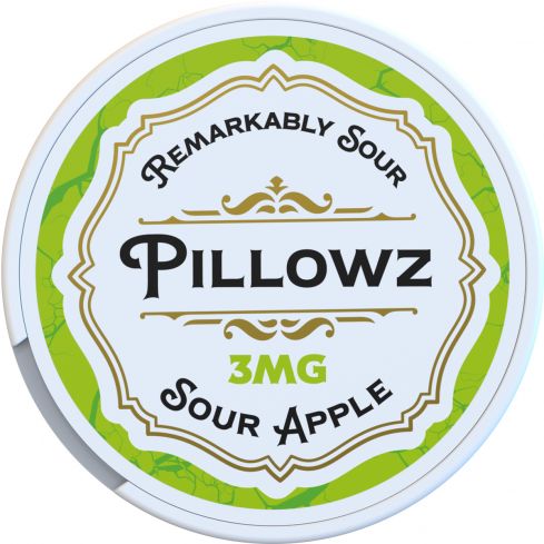 Pillowz TFN Nicotine Pouches - Sour Apple 