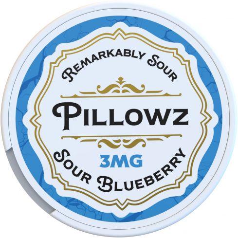 Pillowz TFN Nicotine Pouches - Sour Blueberry