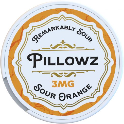 Pillowz TFN Nicotine Pouches - Sour Orange