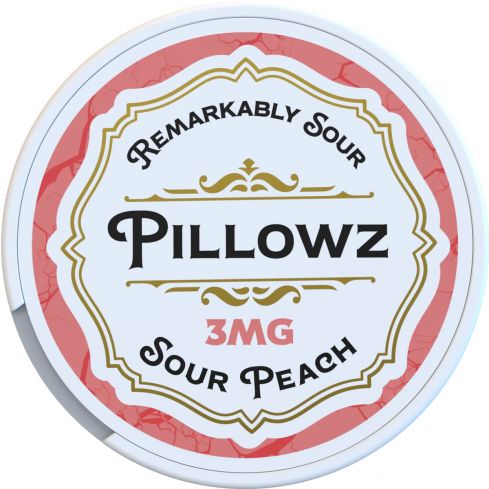 Pillowz TFN Nicotine Pouches - Sour Peach