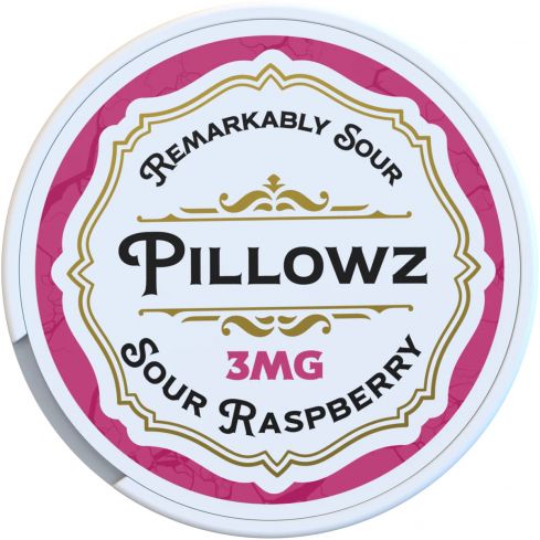 Pillowz TFN Nicotine Pouches - Sour Raspberry