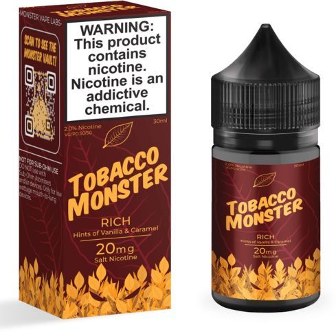 Rich Salt - Tobacco Monster Liquids - 30ML