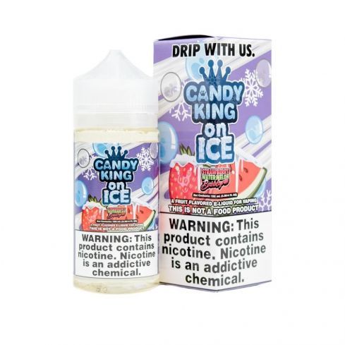 Candy King eJuice - Strawberry Watermelon Bubblegum ICE - 100ML