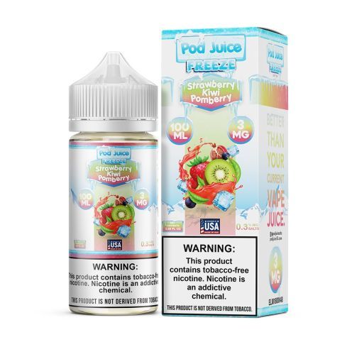 Strawberry Kiwi Pomberry - Pod Juice E-Liquid - 100ML