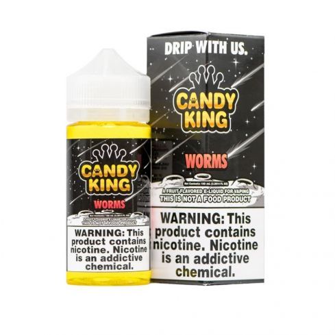 Candy King eJuice - Worms - 100ML